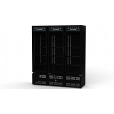 Expositor Cerveja Mondrian 3 Portas Preta - 2428 POLOFRIO