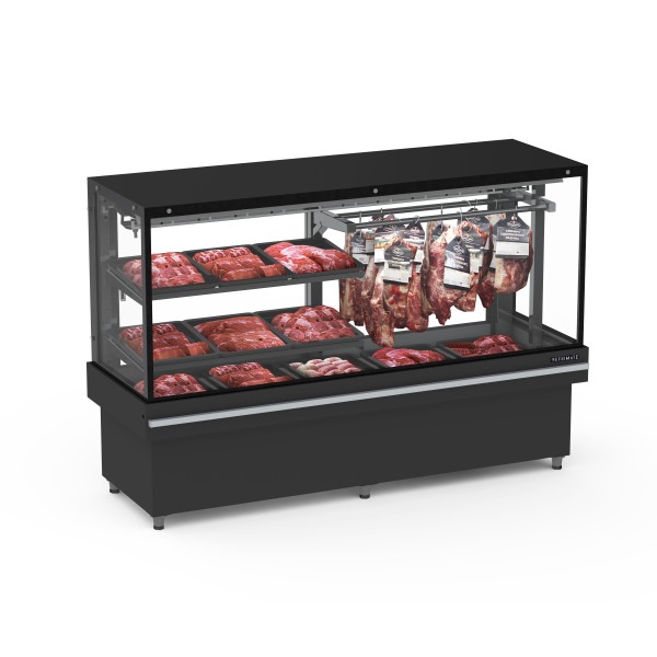 Expositor Açougue Vanguard Top Misto 2,02 Mts AR FORÇADO - EAVTMAF 2000 REFRIMATE