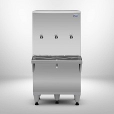 Bebedouro 100 Litros Coluna 2 Torneiras geladas e 1 natural FRISBEL