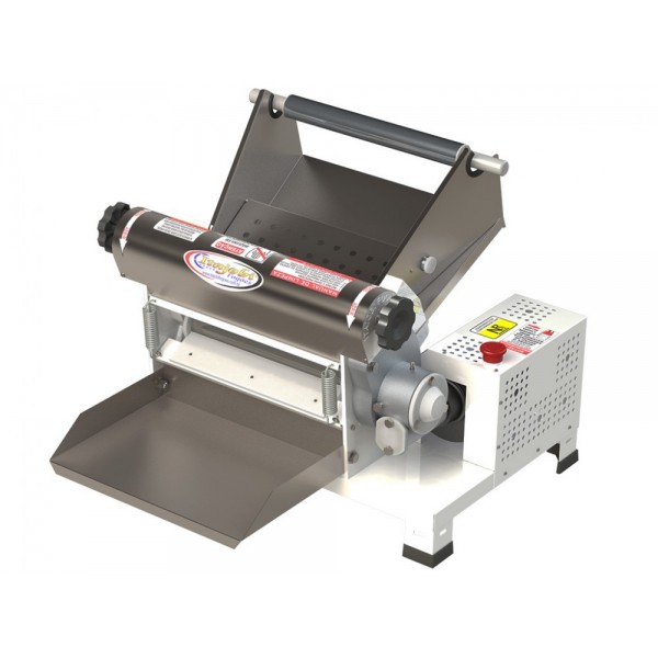 Cilindro Laminador de Massas 300mm Tradicional Motor 1/2CV ITAJOBI Engrenagem Celeron  (Moenda Aluminio) 50002