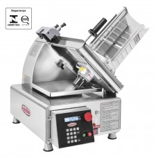 Cortador de Frios Automático Lâmina 300mm em Aço Inoxidável com Parada de Corte BERMAR BM 120 NR PF