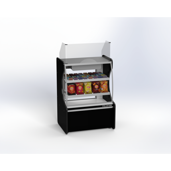 Vitrine Caixa Classic 0,80 Mts - 6208 POLOFRIO
