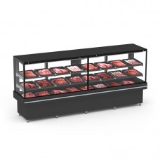 Expositor Açougue Vanguard Top Prateleira 3,01 Mts AR FORÇADO - EAVTP 3000 AF REFRIMATE